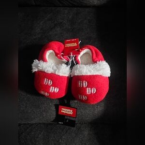 baby red slippers